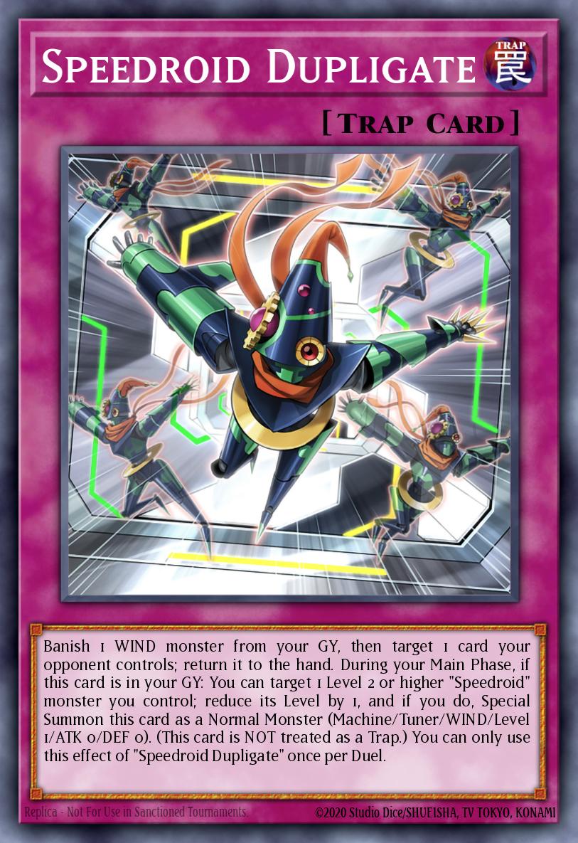 Speedroid Dupligate #LED8-EN008 – Legendary Duelists: Synchro Storm card
