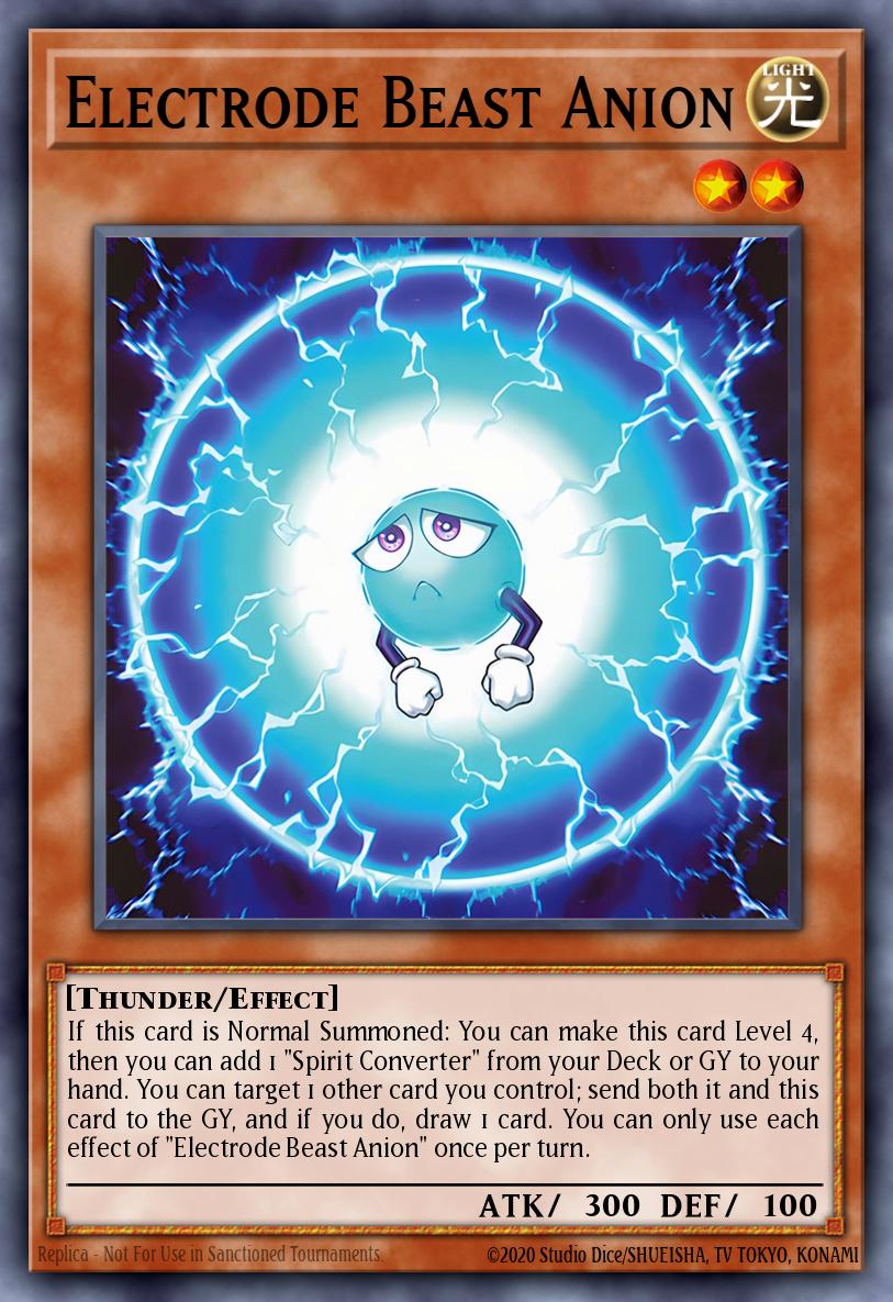 Electrode Beast Anion #BLTR-EN033 – Battles of Legend: Terminal Revenge card
