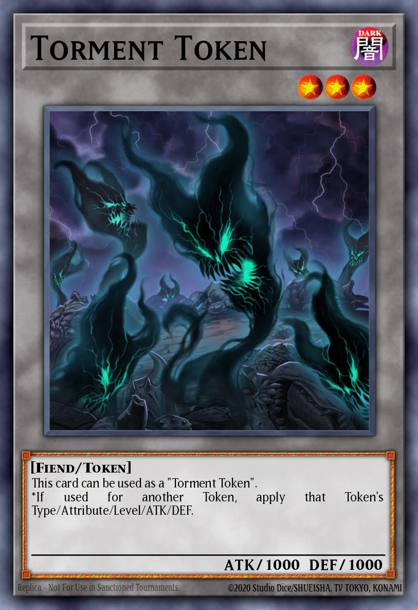 Torment Token #SR06-ENTKN – Structure Deck: Lair of Darkness card