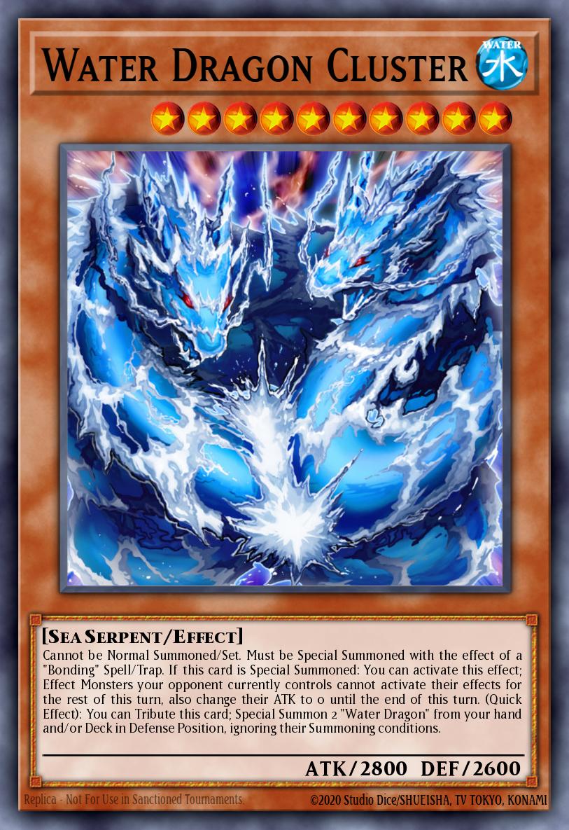 Water Dragon Cluster #LEDU-EN036 – Legendary Duelists card
