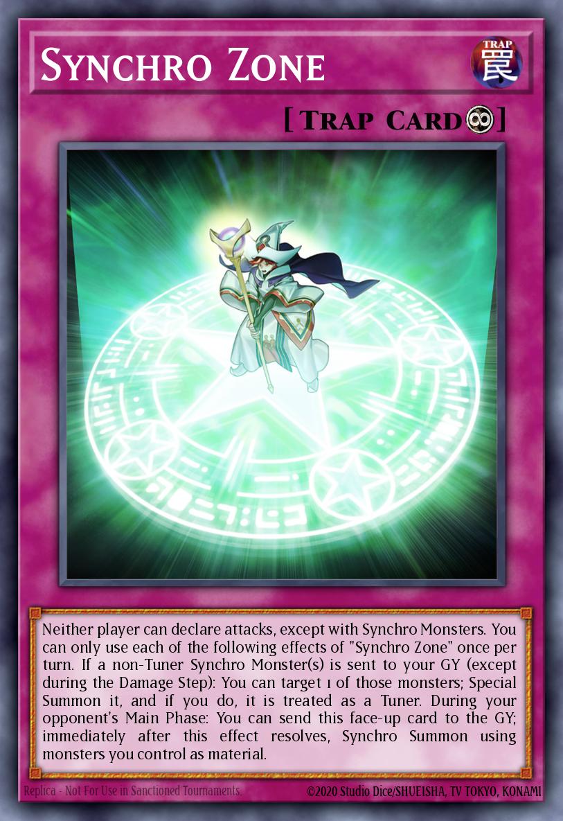 Synchro Zone #BLMR-EN048 – Battles of Legend: Monstrous Revenge card