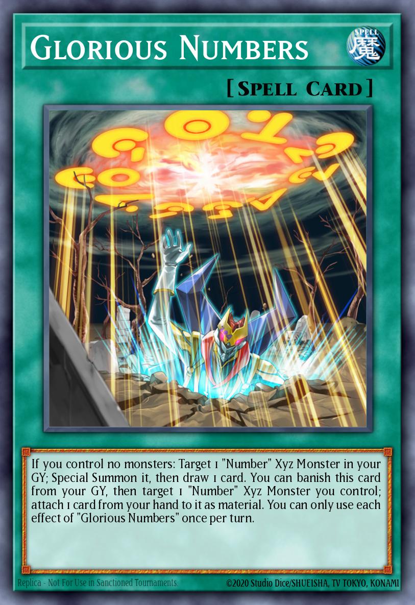Glorious Numbers #BLRR-EN035 – Battles of Legend: Relentless Revenge card