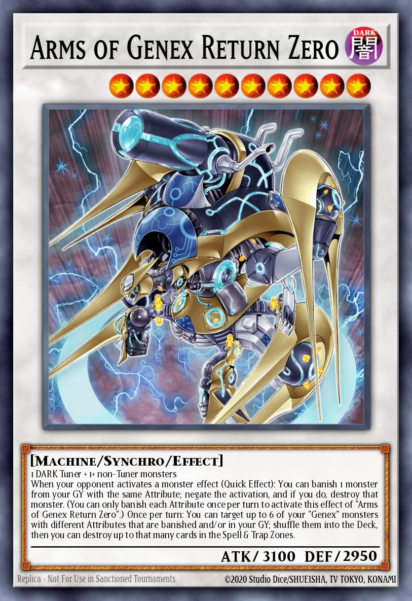 Arms of Genex Return Zero #BLTR-EN009 – Battles of Legend: Terminal Revenge card