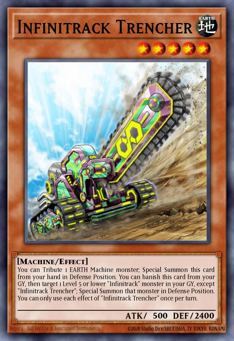 Infinitrack Trencher #INCH-EN005 – The Infinity Chasers card