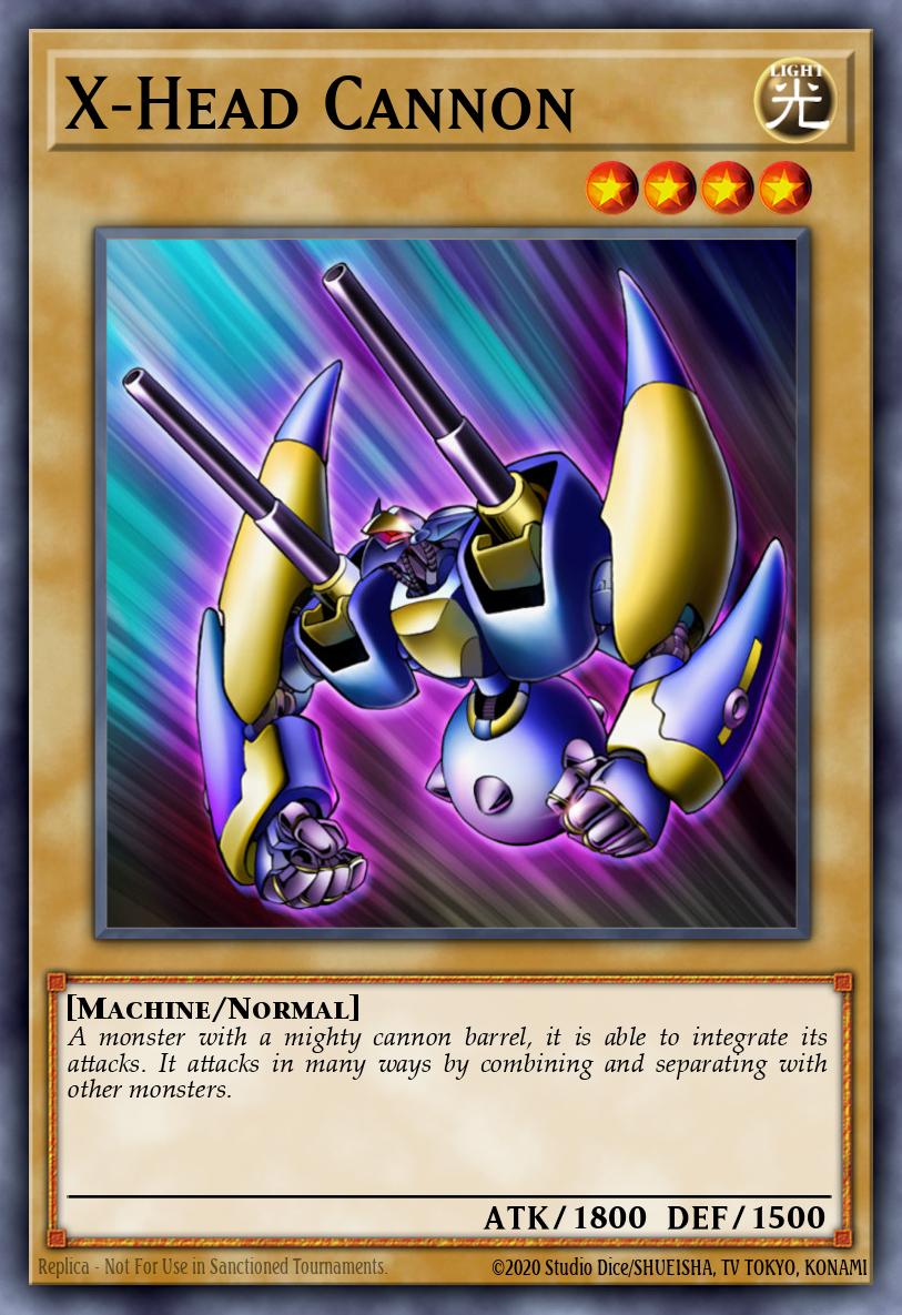 X-Head Cannon #MFC-004 – Magician's Force card