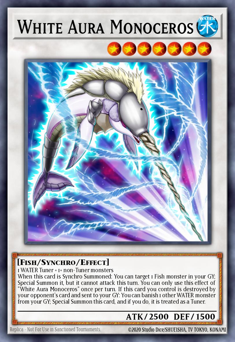 White Aura Monoceros #RIRA-EN095 – Rising Rampage card
