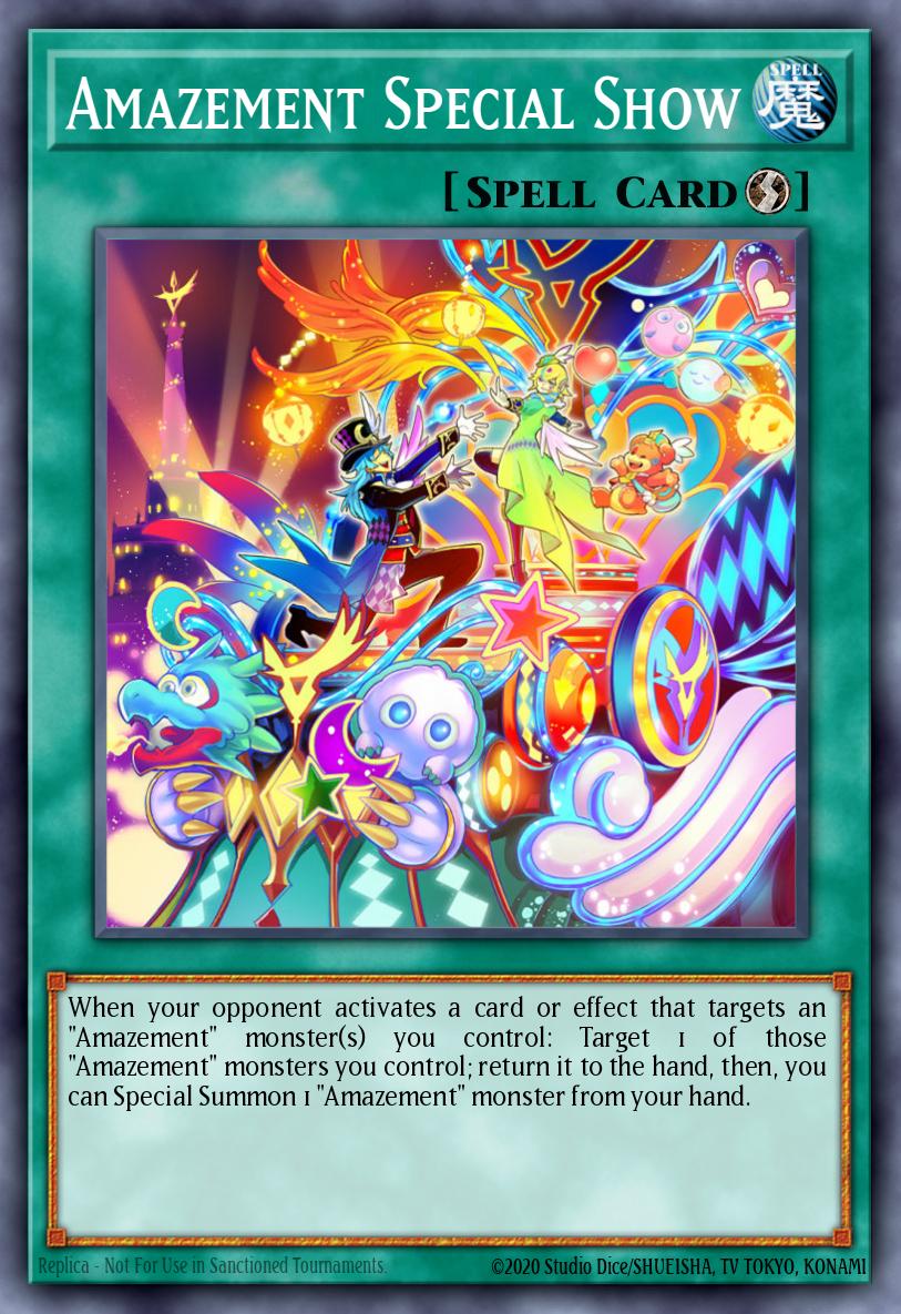 Amazement Special Show #LIOV-EN057 – Lightning Overdrive card