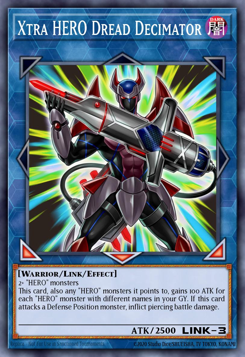 Xtra HERO Dread Decimator #LEHD-ENA00 – Legendary Hero Decks card