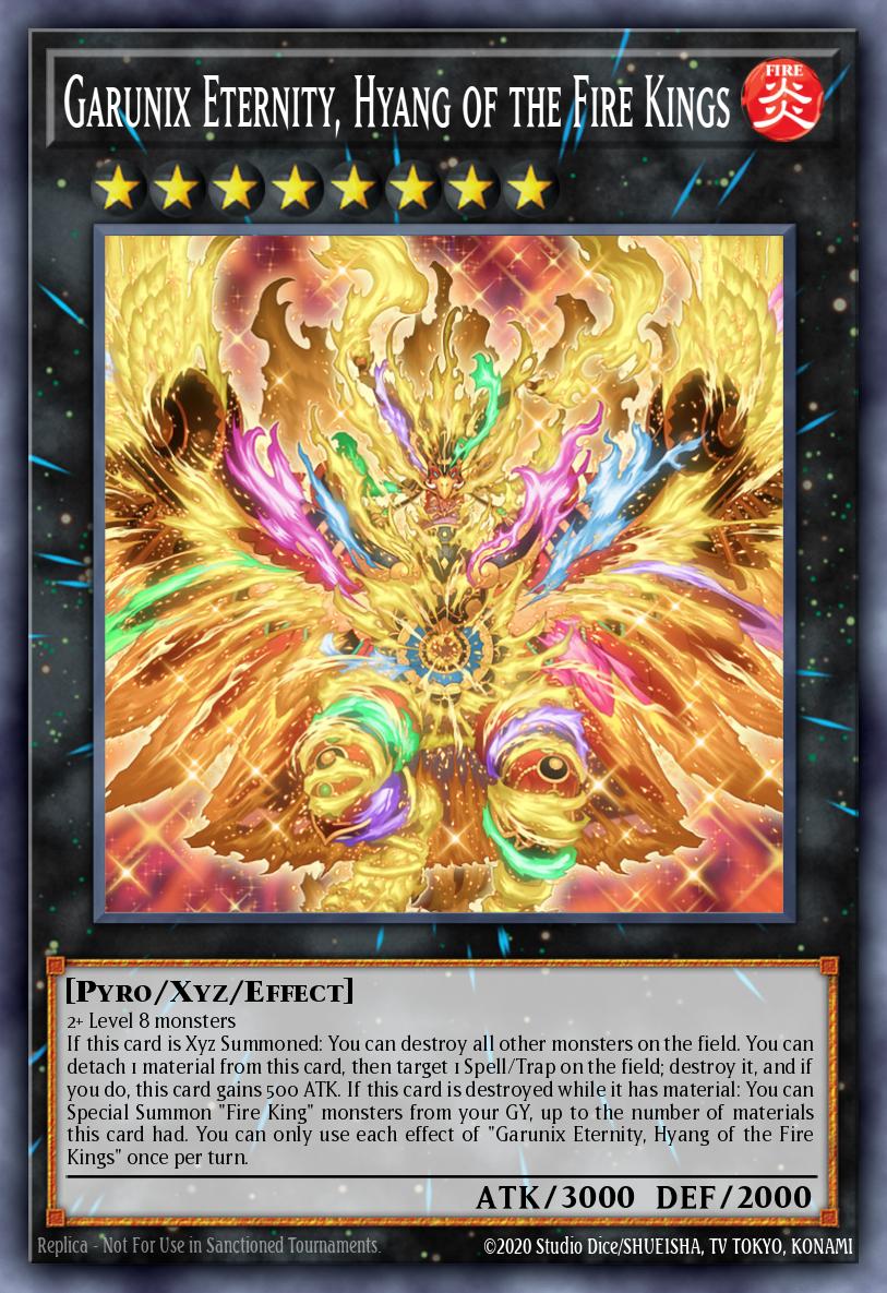 Garunix Eternity, Hyang of the Fire Kings #SR14-EN044 – Structure Deck: Fire Kings card