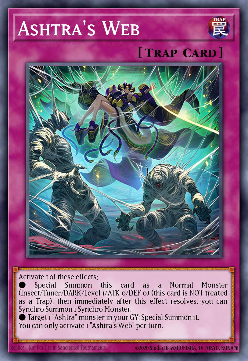 Ashtra's Web #BETB-EN073 – Beyond the Brave card