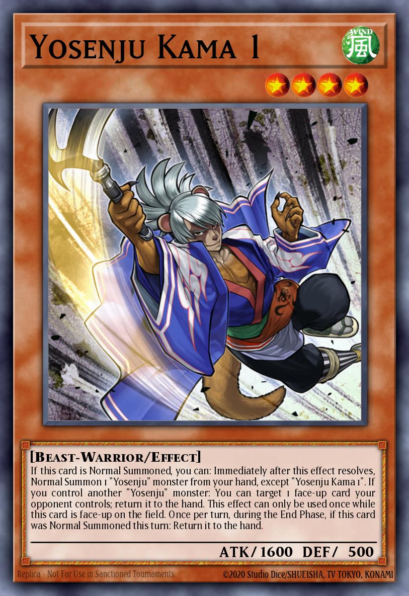 Yosenju Kama 1 #THSF-EN003 – The Secret Forces card