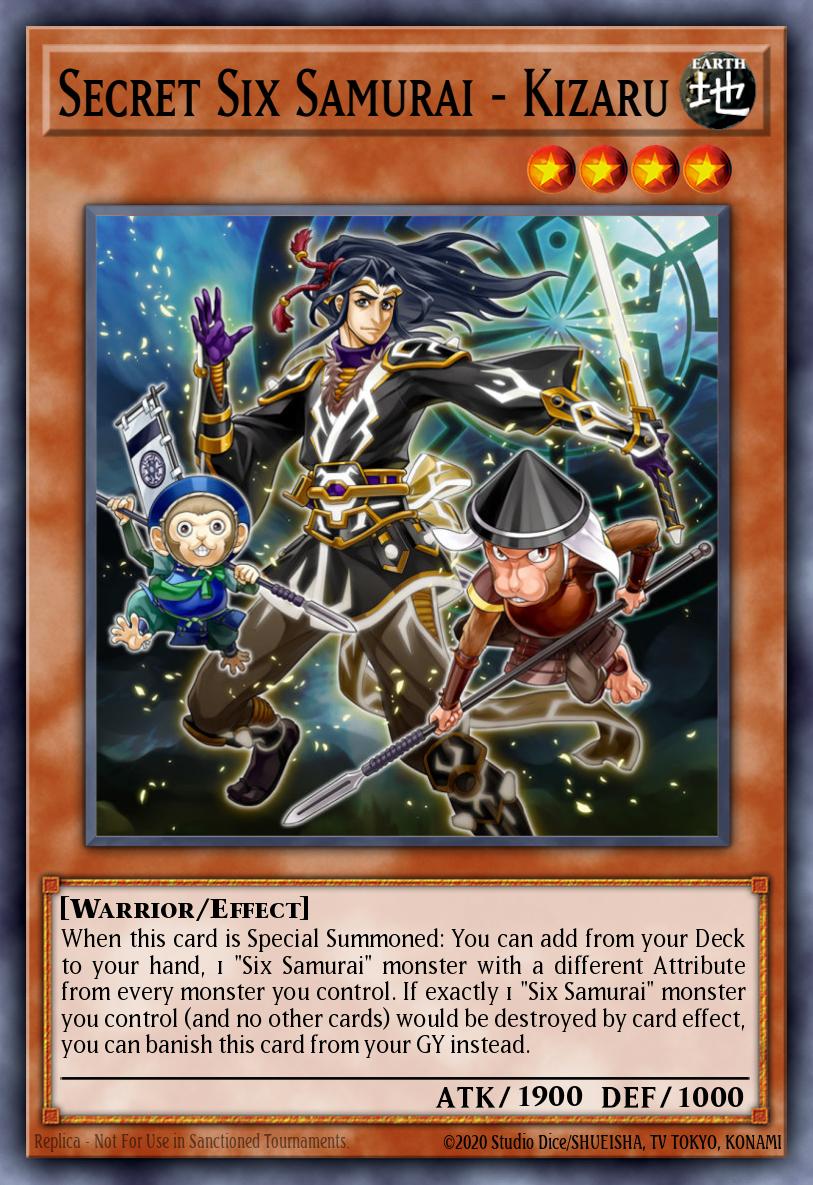 Secret Six Samurai - Kizaru #SPWA-EN005 – Spirit Warriors card