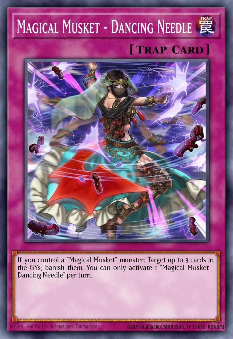 Magical Musket - Dancing Needle #SPWA-EN026 – Spirit Warriors card