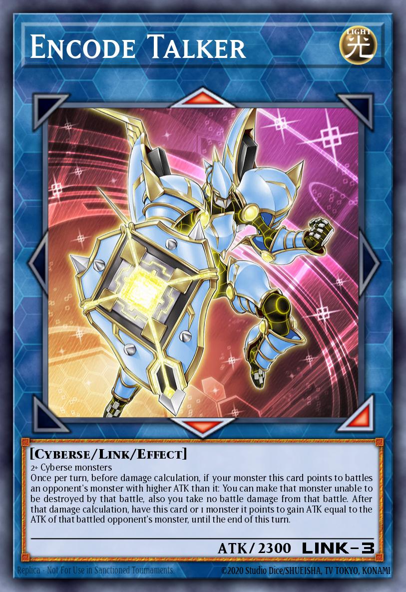 Encode Talker #SDCL-EN041 – Structure Deck: Cyberse Link card