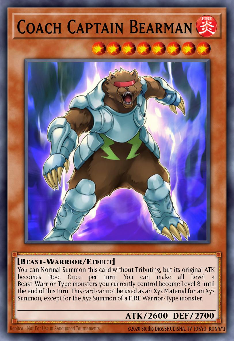 Coach Captain Bearman #JOTL-EN092 – Judgment of the Light card