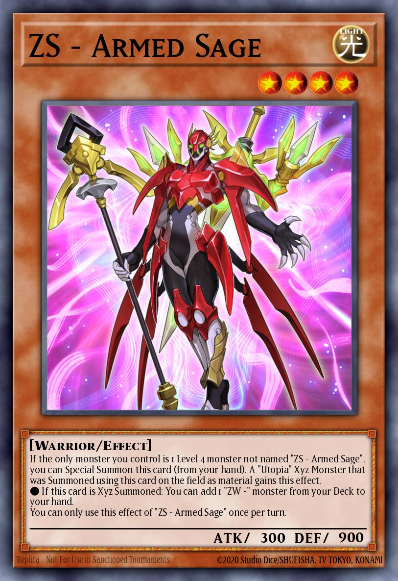 ZS - Armed Sage #LIOV-EN002 – Lightning Overdrive card