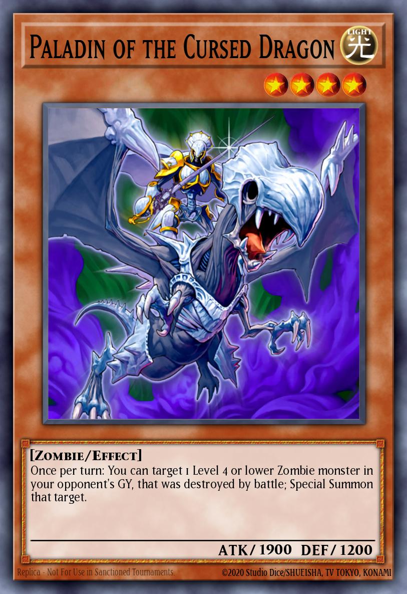 Paladin of the Cursed Dragon #SDZW-EN003 – Zombie World Structure Deck card