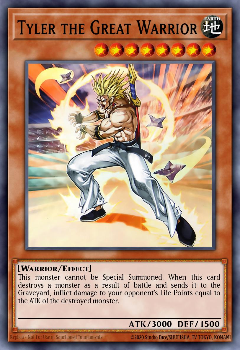 Tyler the Great Warrior #TYL-EN001 – Make-A-Wish Foundation promotional card card