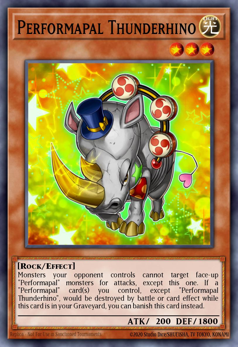 Performapal Thunderhino #CROS-EN096 – Crossed Souls card