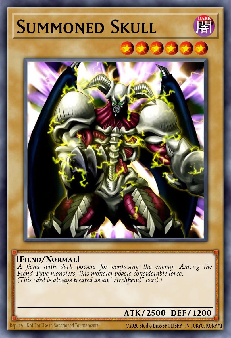 Summoned Skull #SDY-004 – Summoned Skull Sample promotional card card