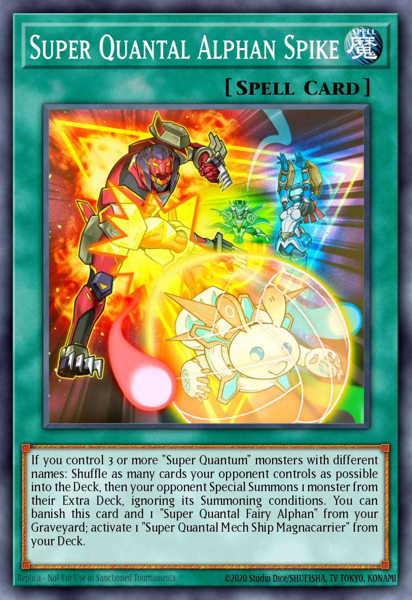 Super Quantal Alphan Spike #RATE-EN063 – Raging Tempest card