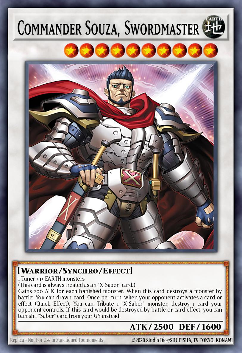 Commander Souza, Swordmaster #L26D-ENX42 – Legendary Modern Decks 2026 card