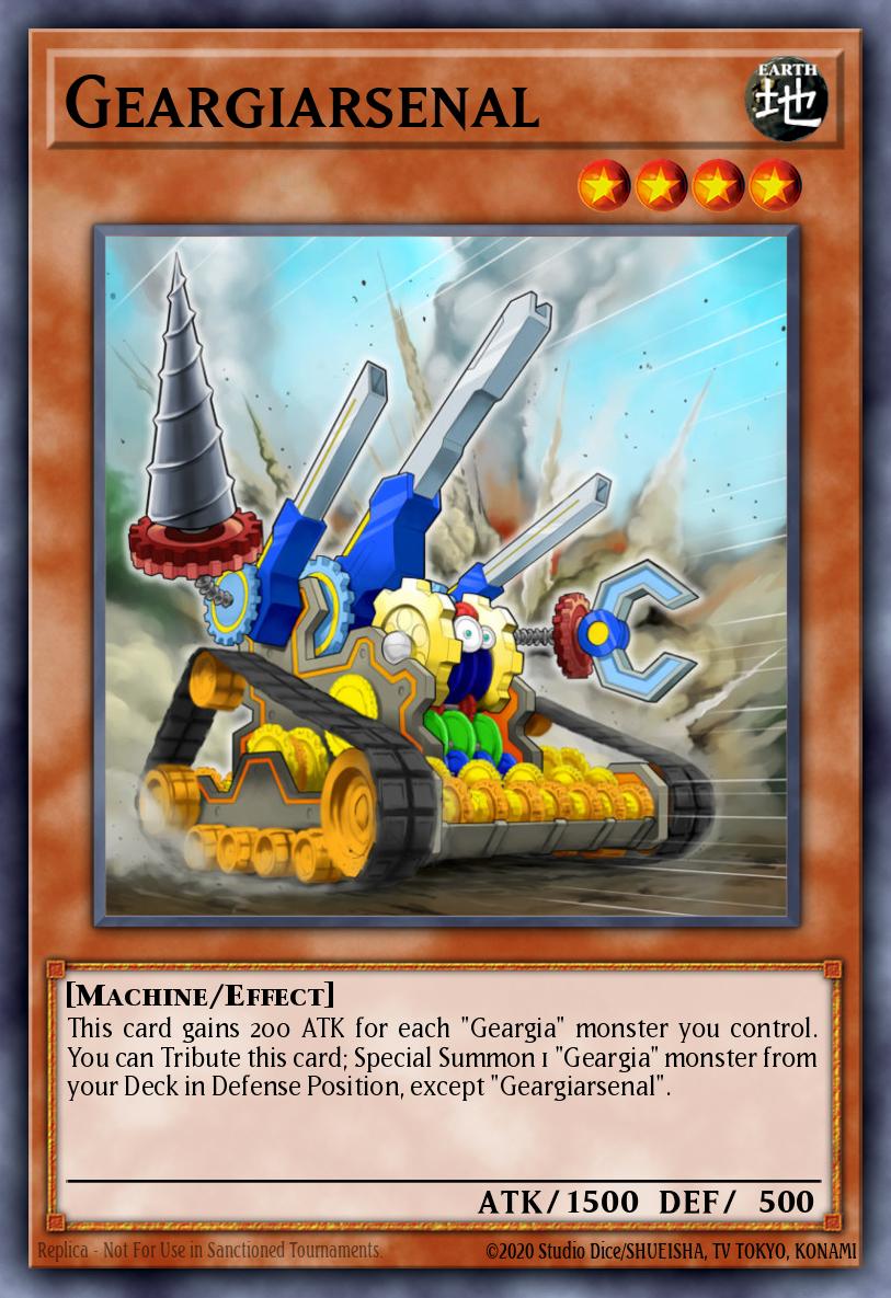 Geargiarsenal #REDU-EN029 – Return of the Duelist card