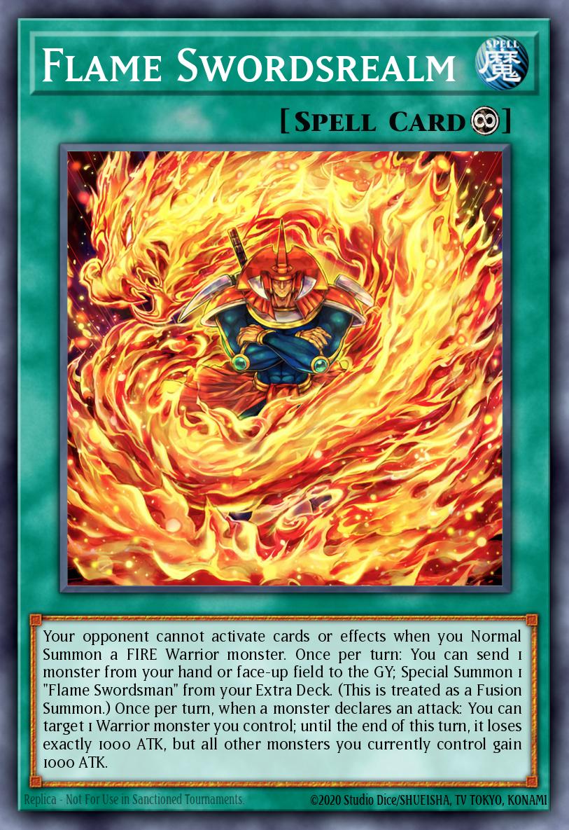 Flame Swordsrealm #MZMI-EN006 – Maze of Millennia card