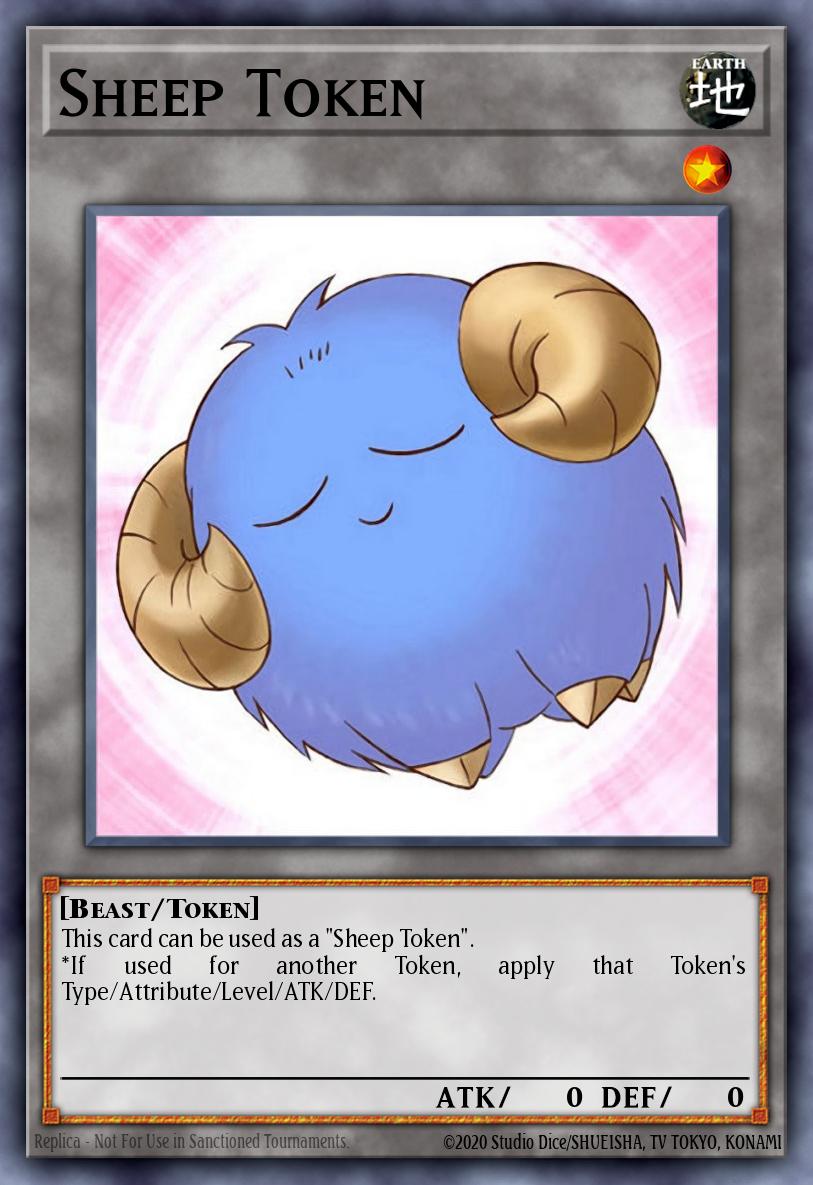 Sheep Token #TKN1-EN001 – San Diego Comic-Con promotional cards card