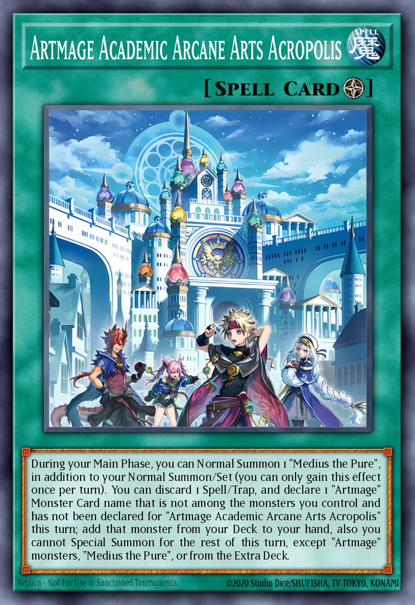 Artmage Academic Arcane Arts Acropolis #MAMO-EN101 – Magnificent Monsters card