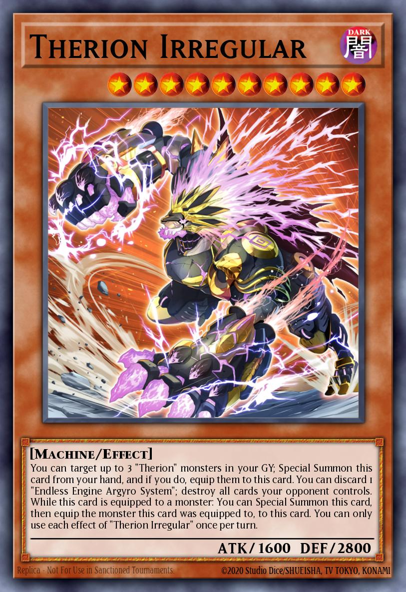Therion Irregular #POTE-EN009 – Power of the Elements card