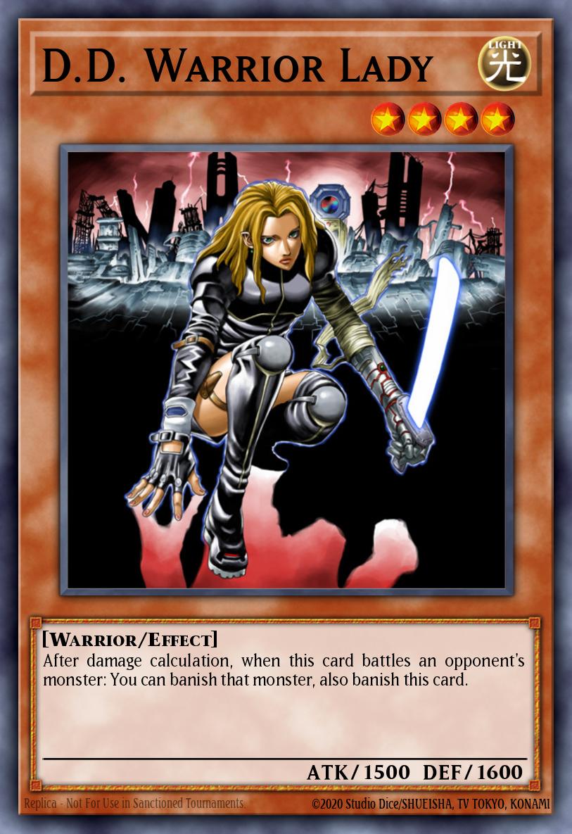 D.D. Warrior Lady #DCR-EN027 – Dark Crisis card