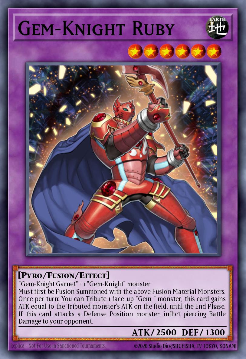 Gem-Knight Ruby #DT05-EN034 – Duel Terminal 5a card