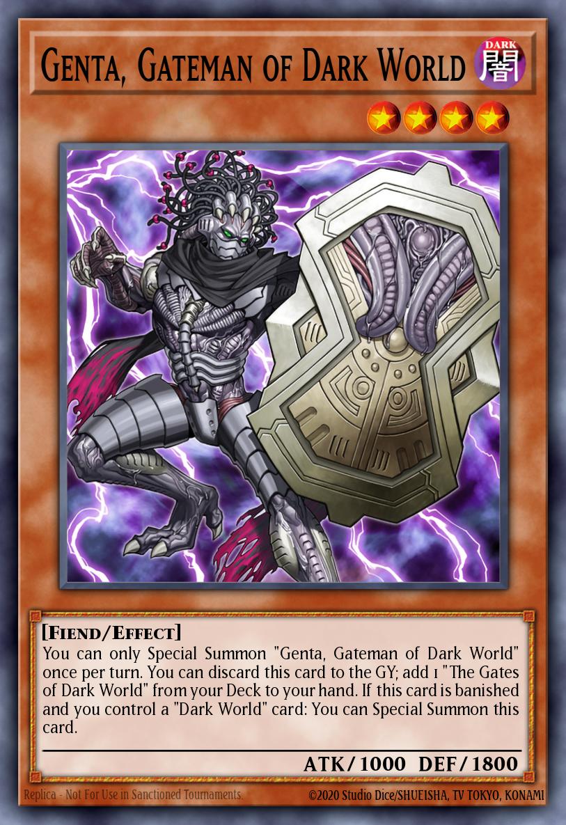 Genta, Gateman of Dark World #SR13-EN002 – Structure Deck: Dark World card