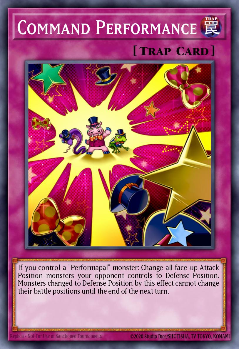 Command Performance #NECH-EN069 – The New Challengers card