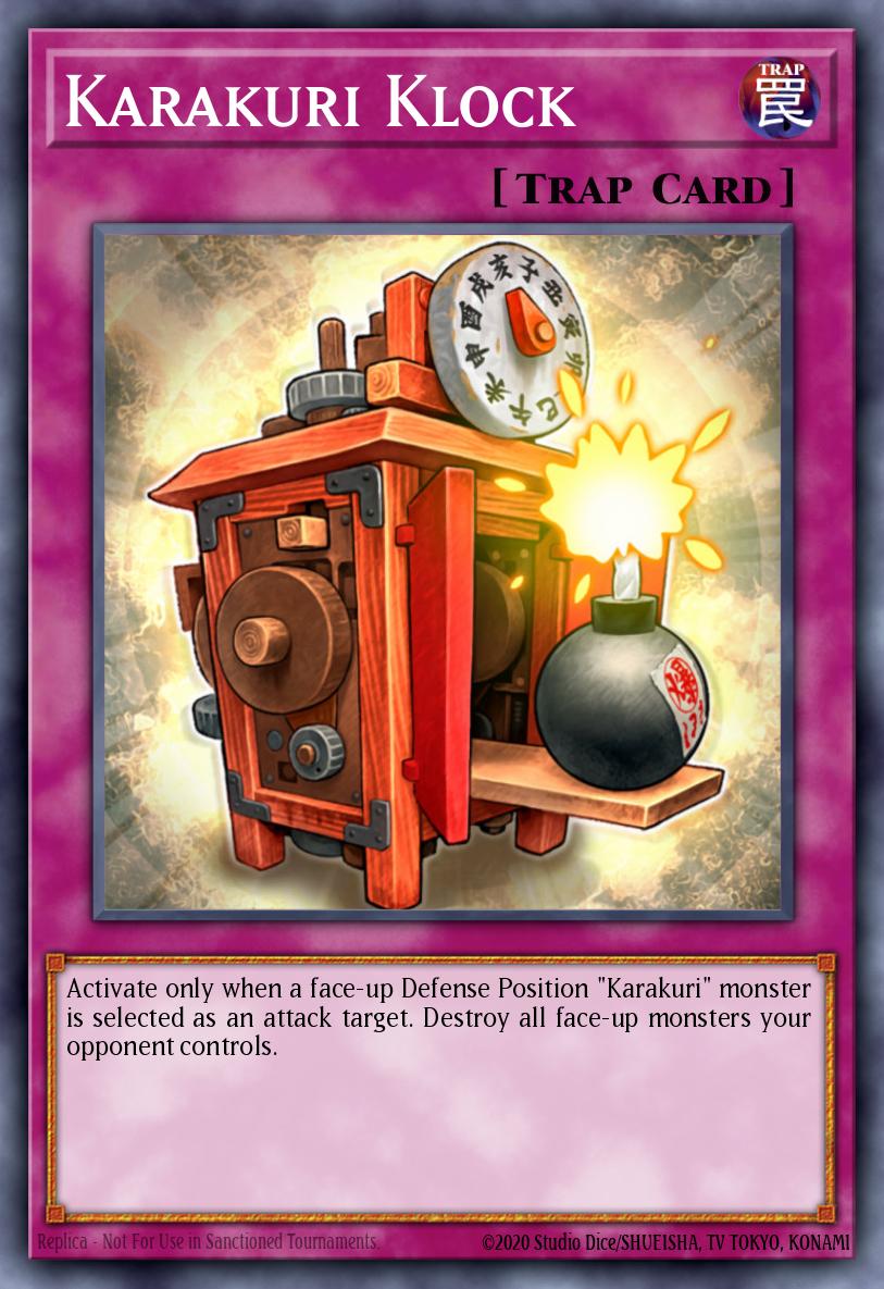 Karakuri Klock #STBL-EN072 – Starstrike Blast card