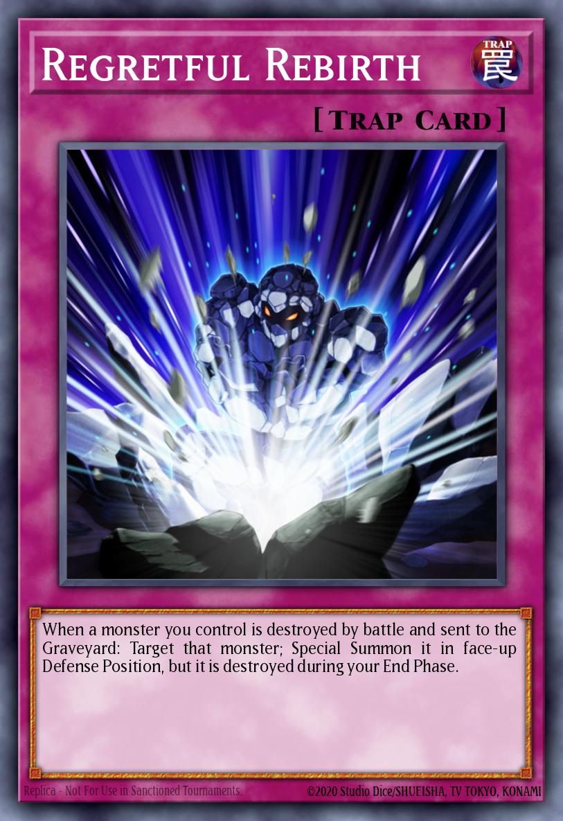 Regretful Rebirth #TF04-EN003 – Yu-Gi-Oh! 5D's Tag Force 4 promotional cards card