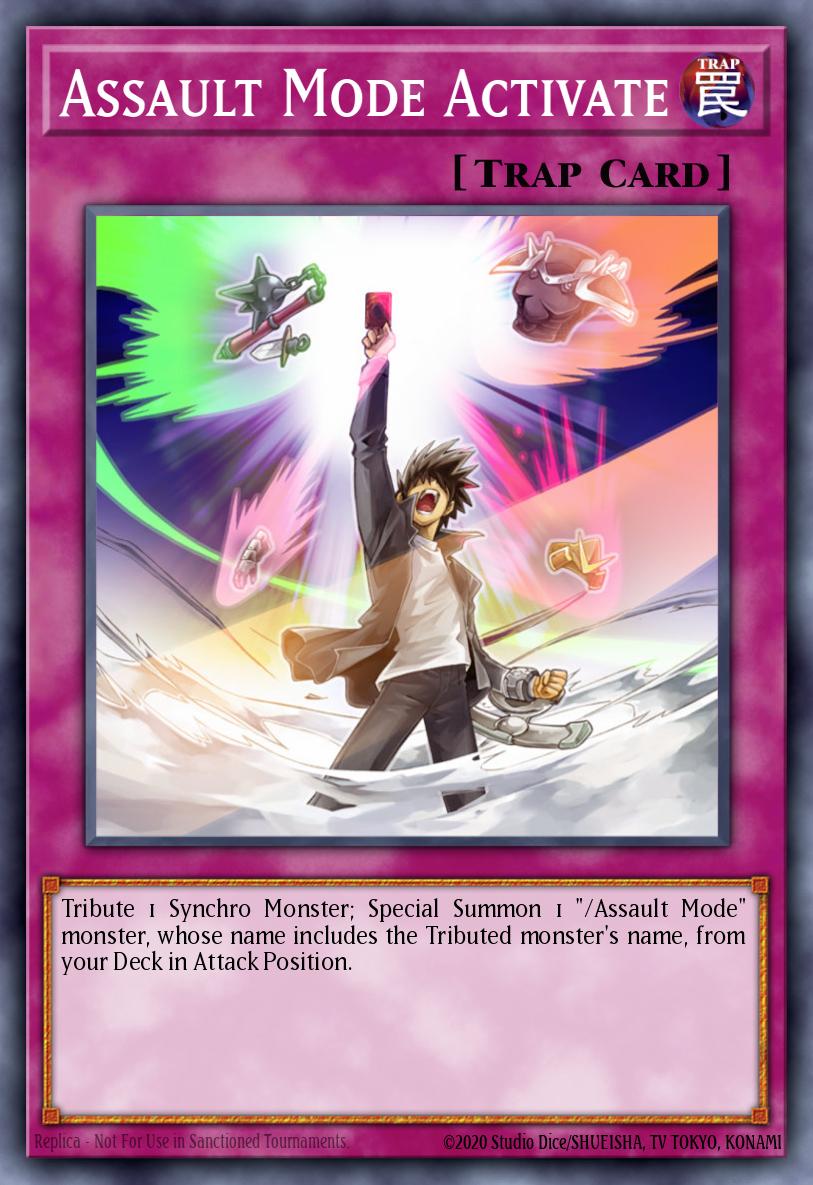 Assault Mode Activate #CRMS-EN063 – Crimson Crisis card
