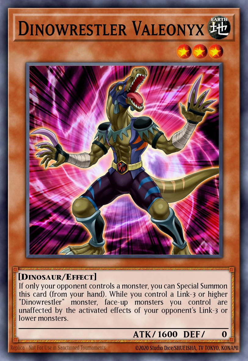 Dinowrestler Valeonyx #CHIM-EN007 – Chaos Impact card