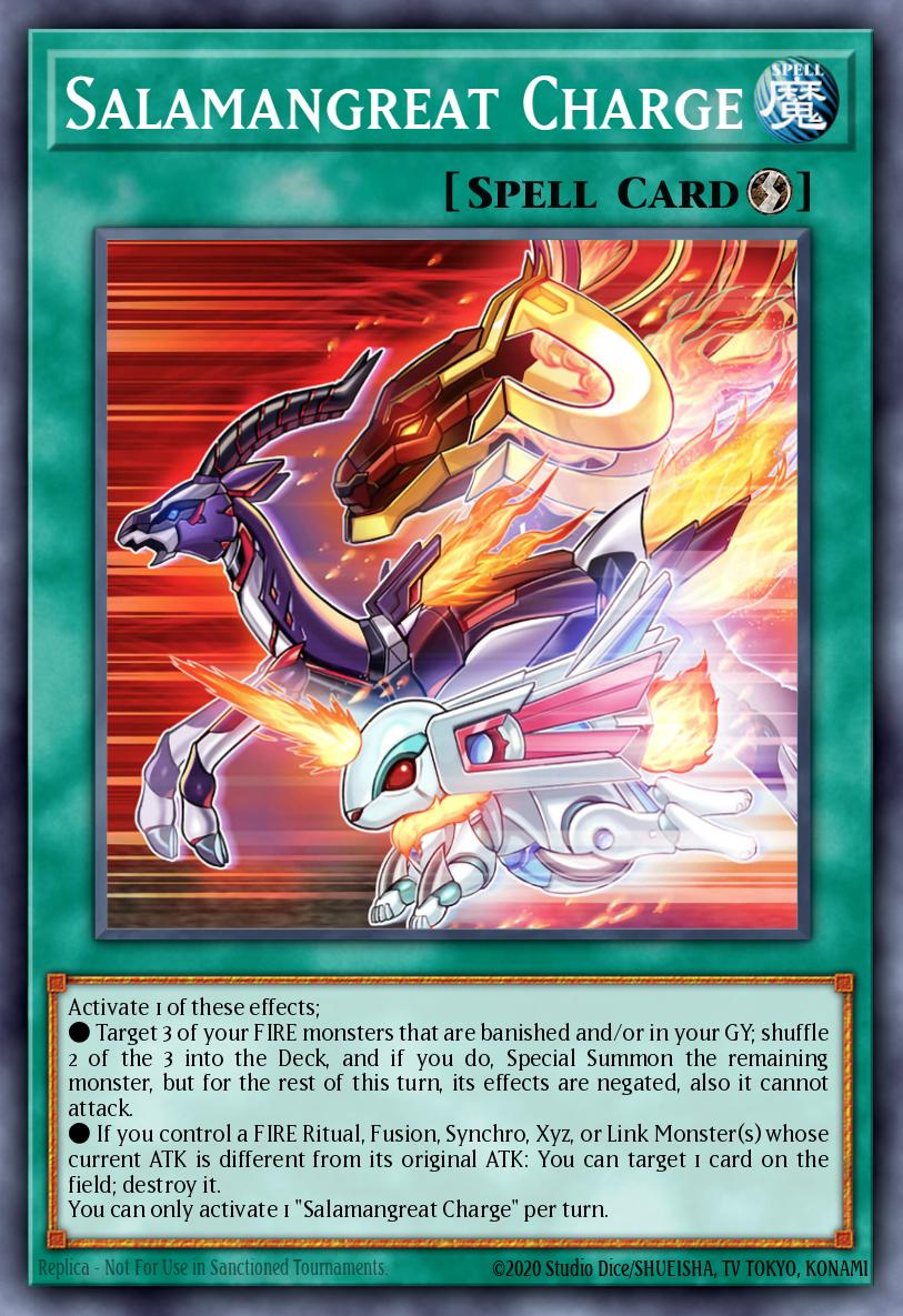 Salamangreat Charge #LD10-EN006 – Legendary Duelists: Soulburning Volcano card