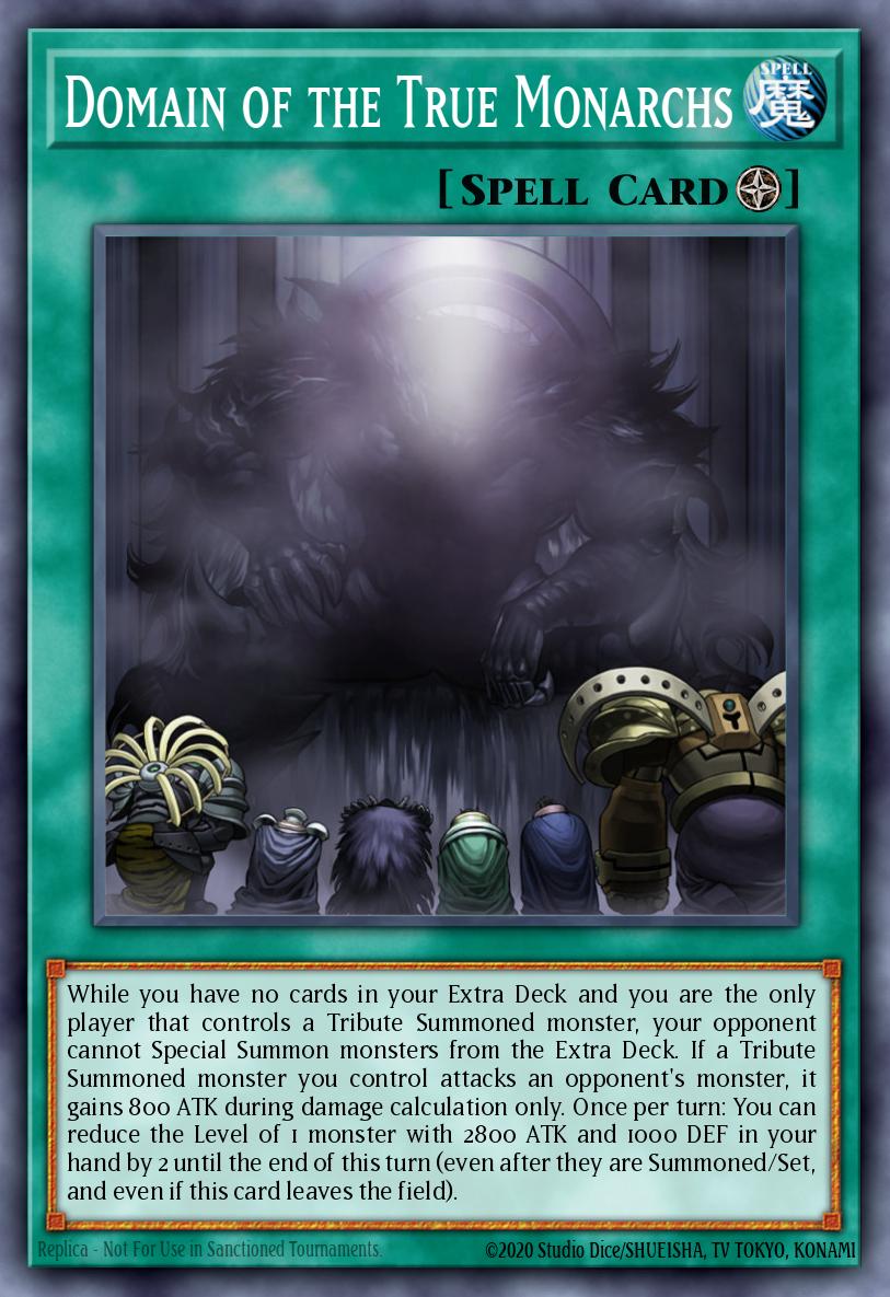 Domain of the True Monarchs #SR01-EN024 – Emperor of Darkness Structure Deck card