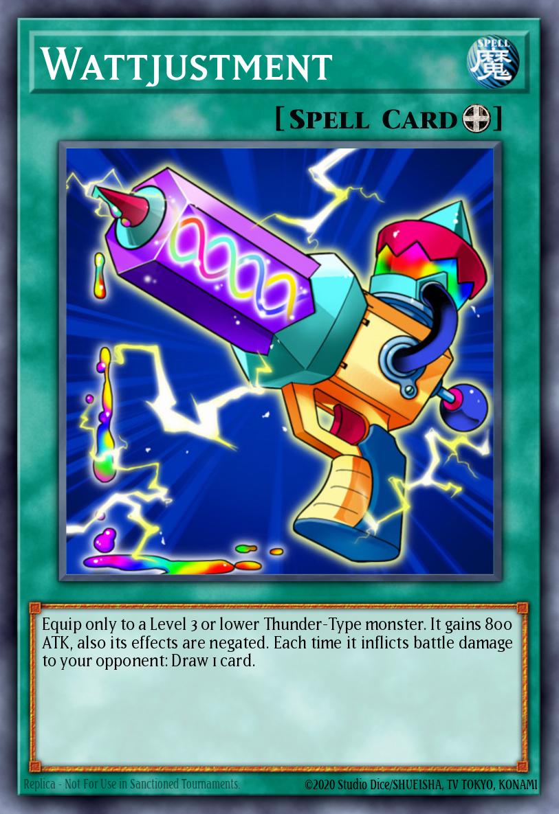Wattjustment #STBL-EN051 – Starstrike Blast card
