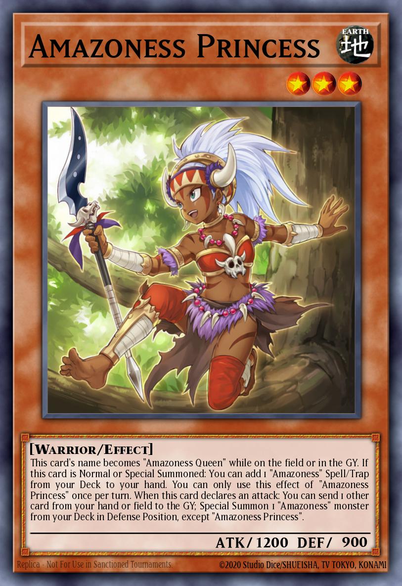 Amazoness Princess #LEDU-EN008 – Legendary Duelists card