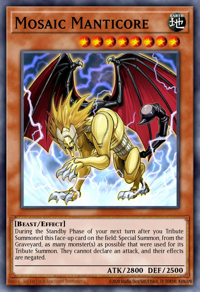 Mosaic Manticore #CSOC-EN094 – Crossroads of Chaos card
