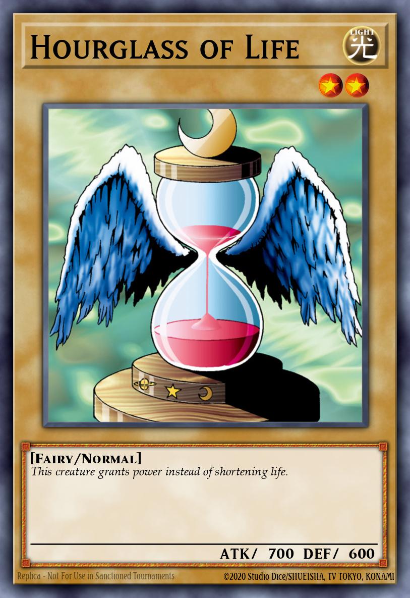Hourglass of Life #SGX1-ENI01 – Speed Duel GX: Duel Academy Box card