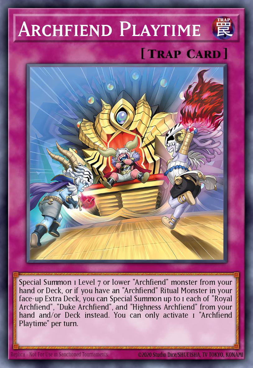 Archfiend Playtime #BPRO-EN073 – Burst Protocol card