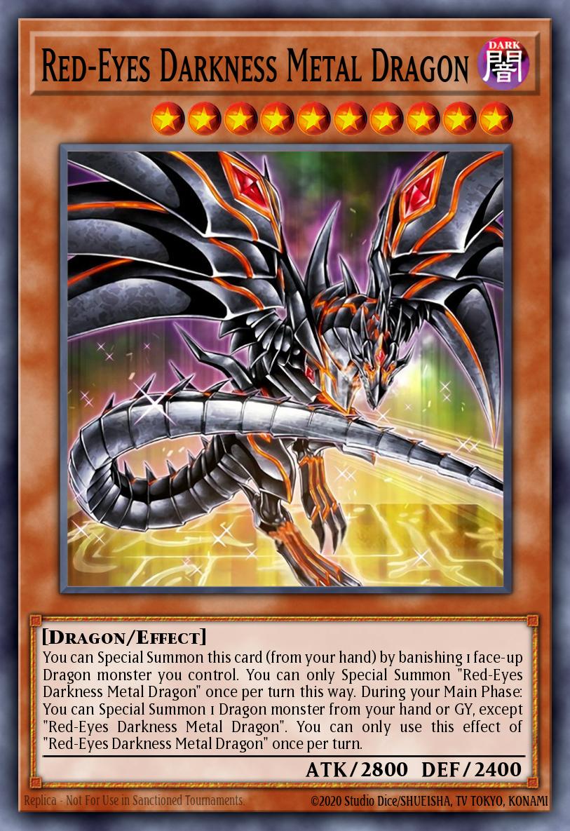 Red-Eyes Darkness Metal Dragon #JUMP-EN030 – Shonen Jump February 2009 subscription bonus card