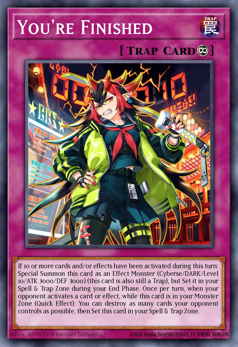 You're Finished #DUNE-EN080 – Duelist Nexus card