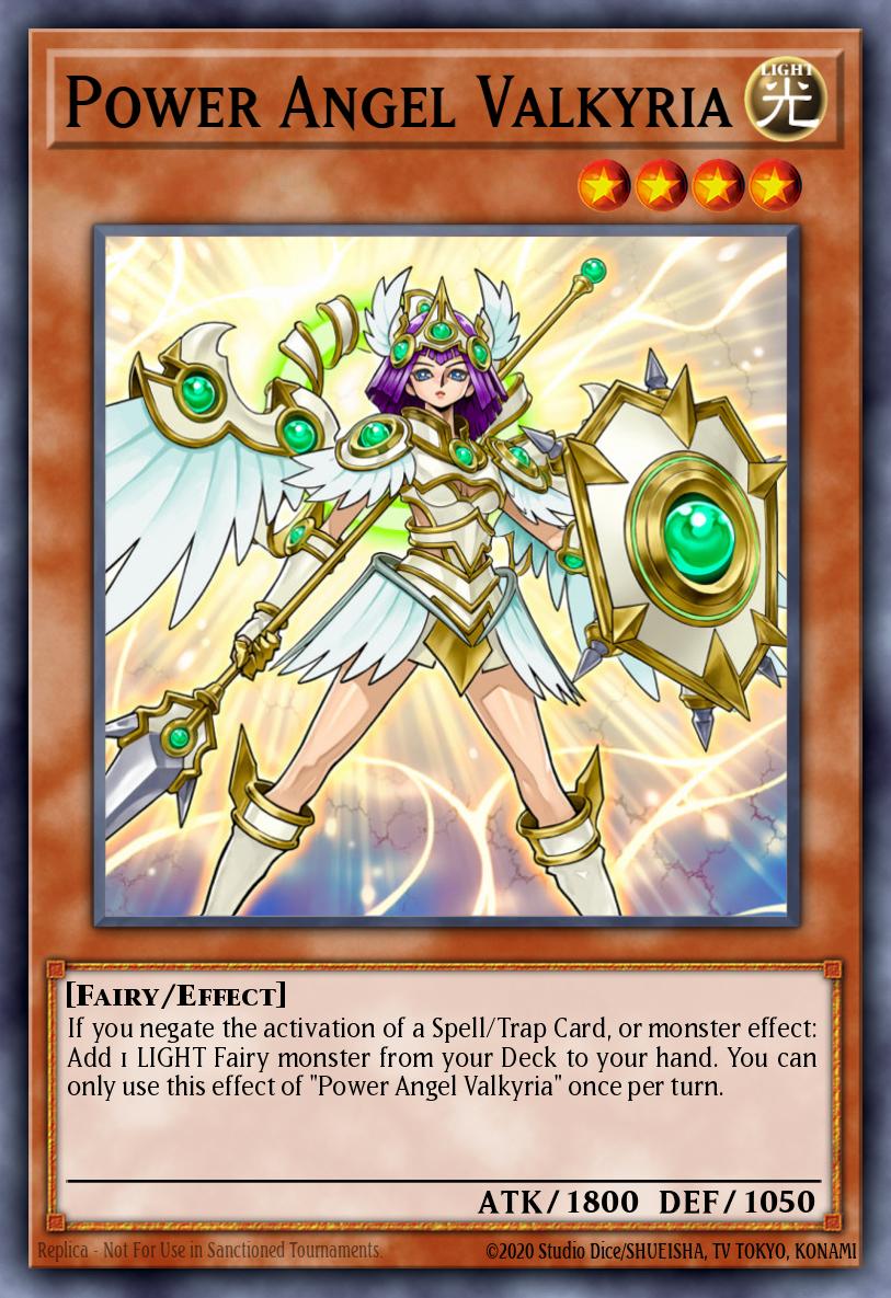 Power Angel Valkyria #SR05-EN003 – Structure Deck: Wave of Light card