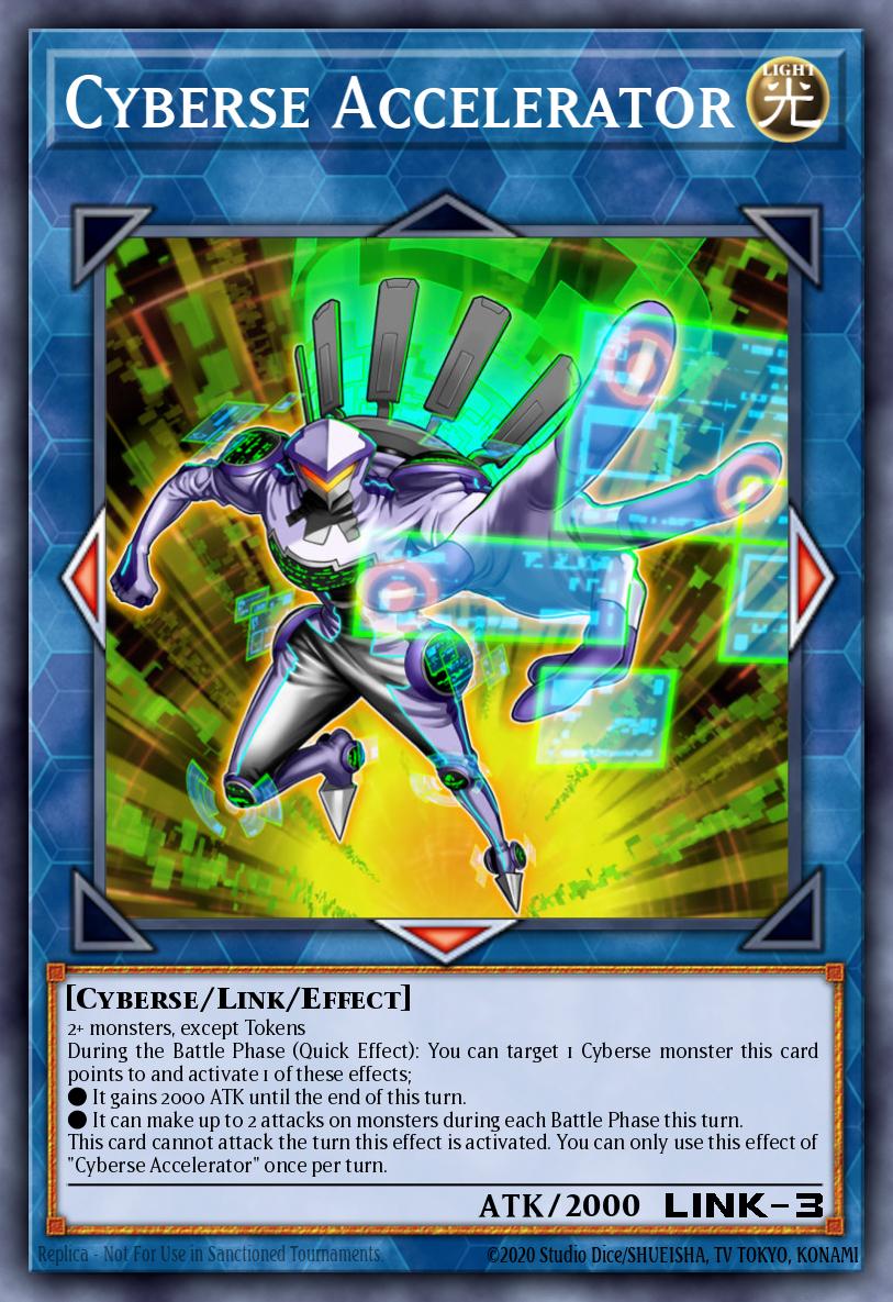 Cyberse Accelerator #IGAS-ENSE1 – Ignition Assault Special Edition card